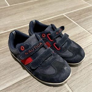 Nautical Toddler Boy Sneakers size 11